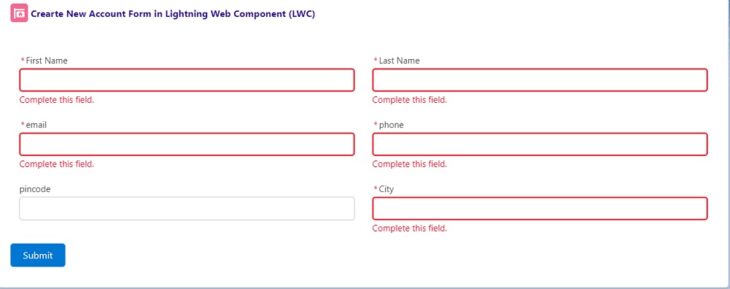 custom validation