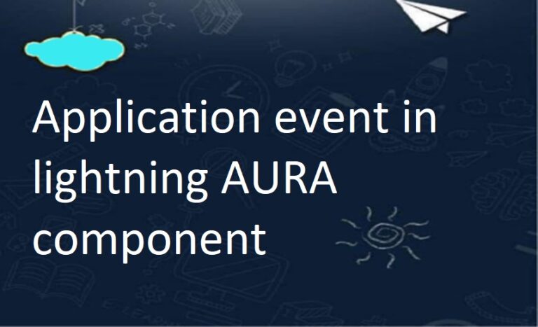 Application event