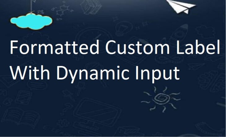 Formatted Custom Label With Dynamic Input in LWC
